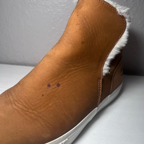 Timberland Brown Skyla Bay Pull On Boots Faux Fur Lining. - Picture 8 of 12